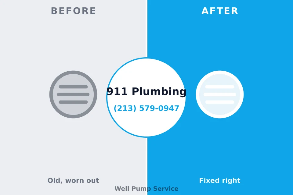 Before and after: plumbing repair Princeton, NJ